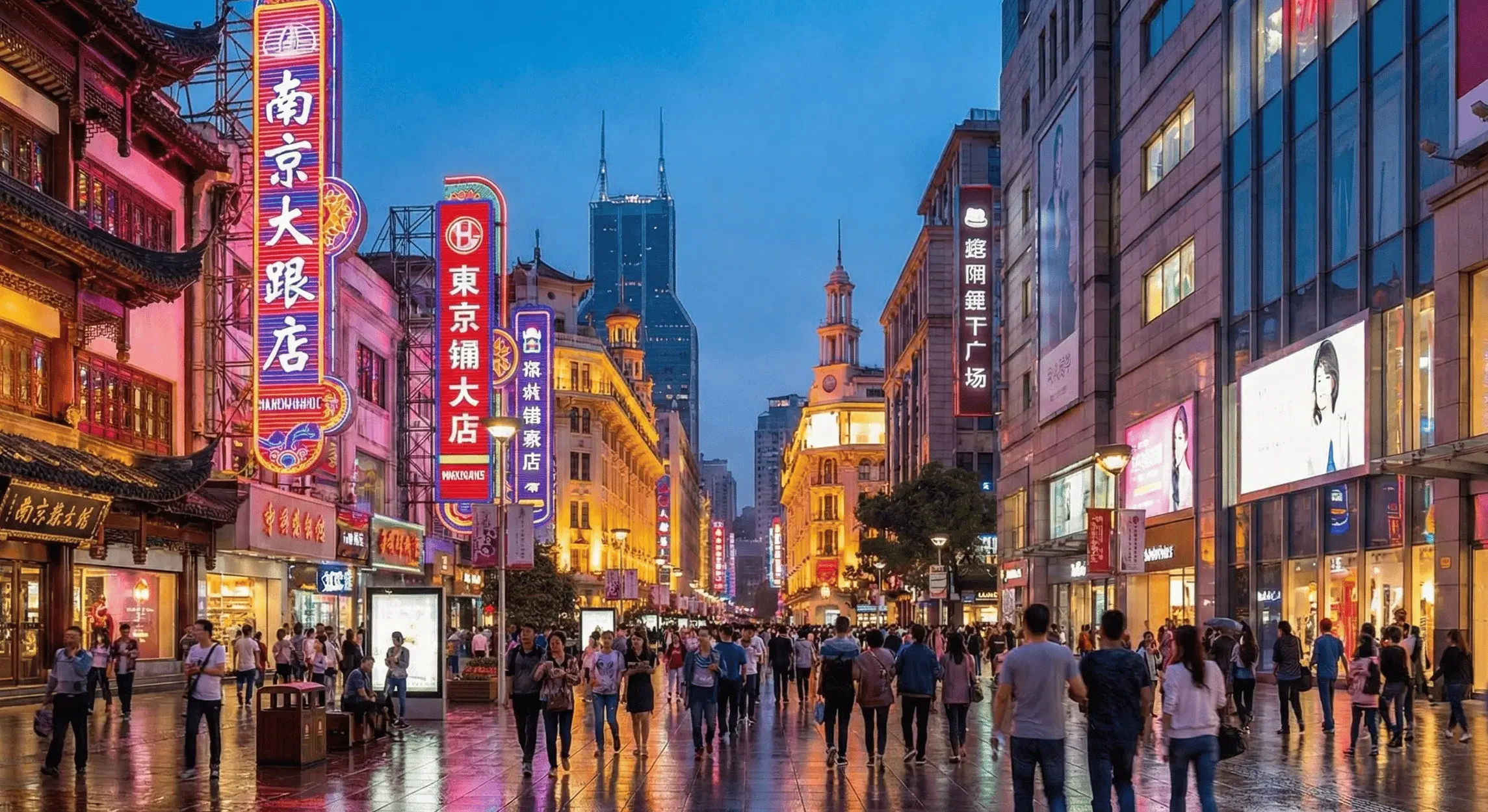 The Iconic Shopping Street